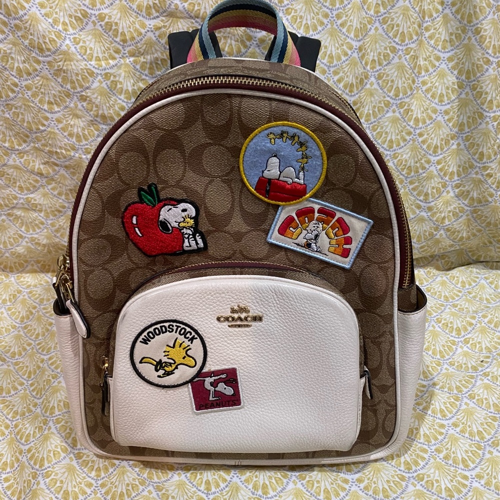 Coach Snoopy Backpack purse